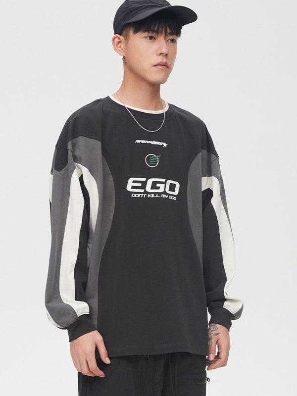 Retro Stitching L/S Tee