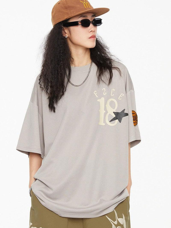 Logo Star Print Tee