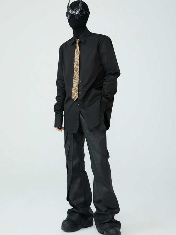 Irregular Button Up Shirt