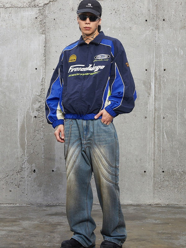 Racing Embroidered Jacket