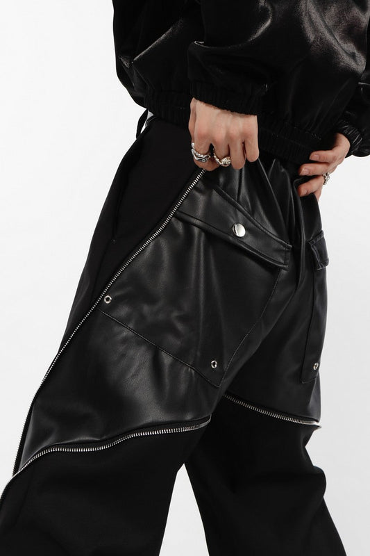 Leather Fusion Pants