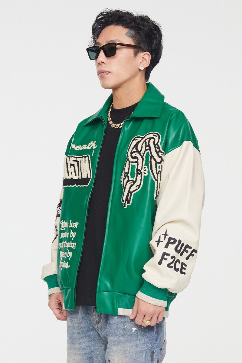 Chains Varsity Jacket