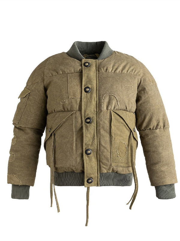 Wasteland Distressed Down Jacket
