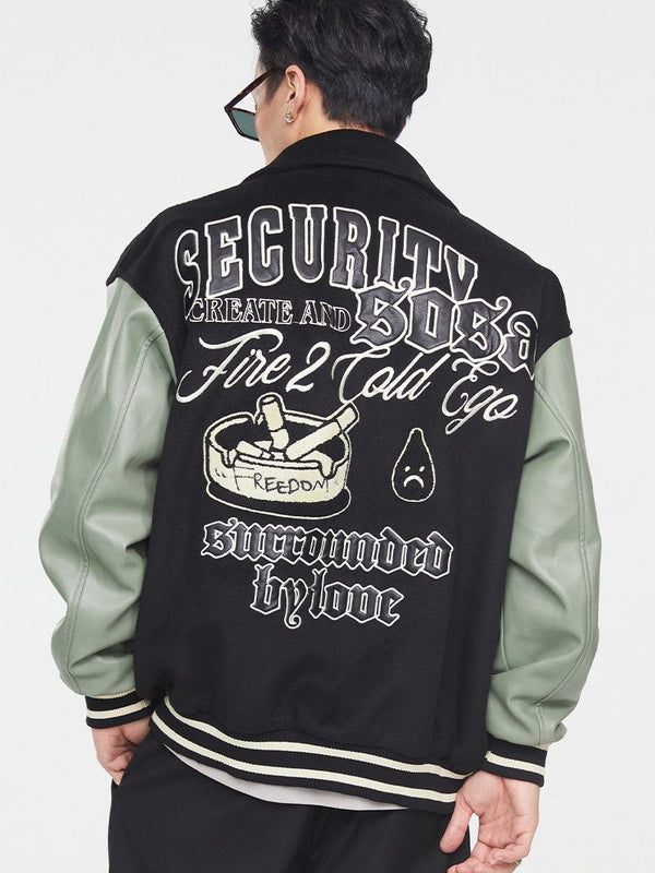 Handcuffs Varsity Jacket