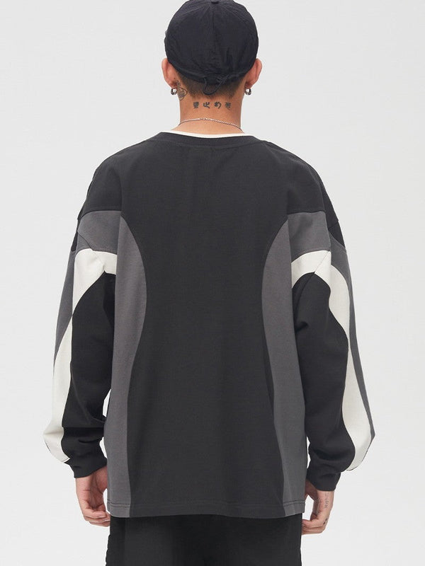 Retro Stitching L/S Tee
