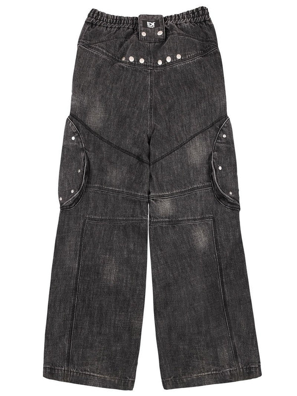 Oversized Cargo Denim