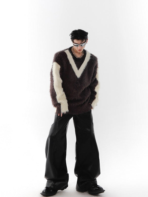 Irregular Mohair Sweater