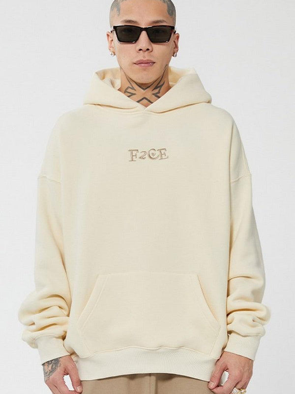 Foam Print Logo Hoodie