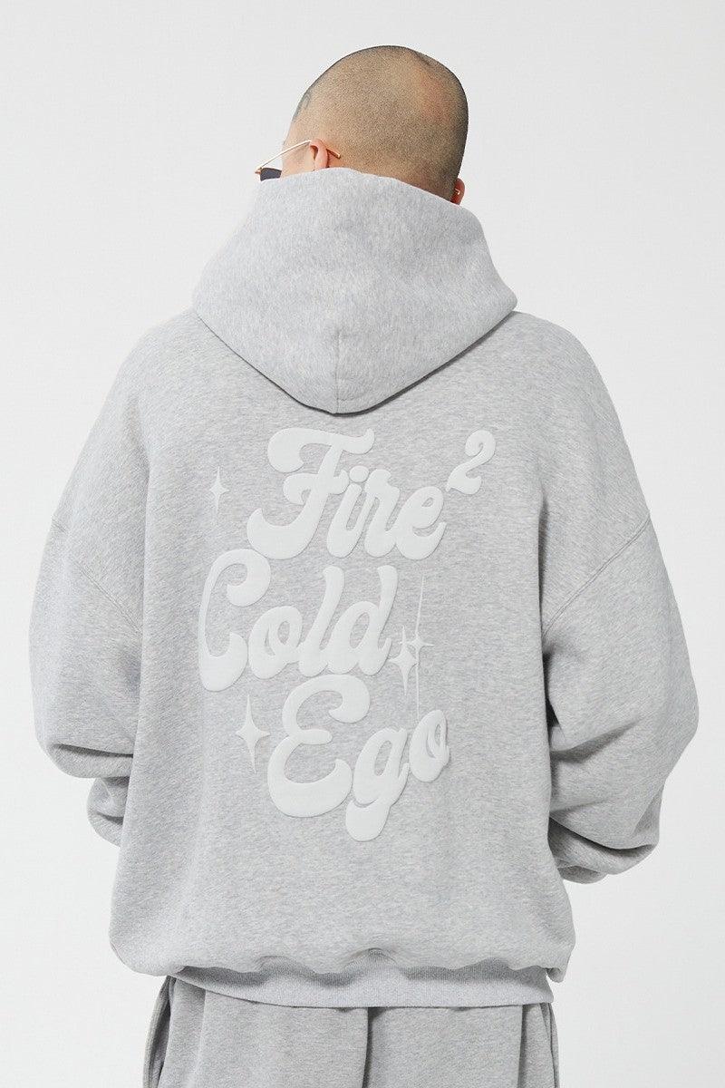 Foam Print Logo Hoodie