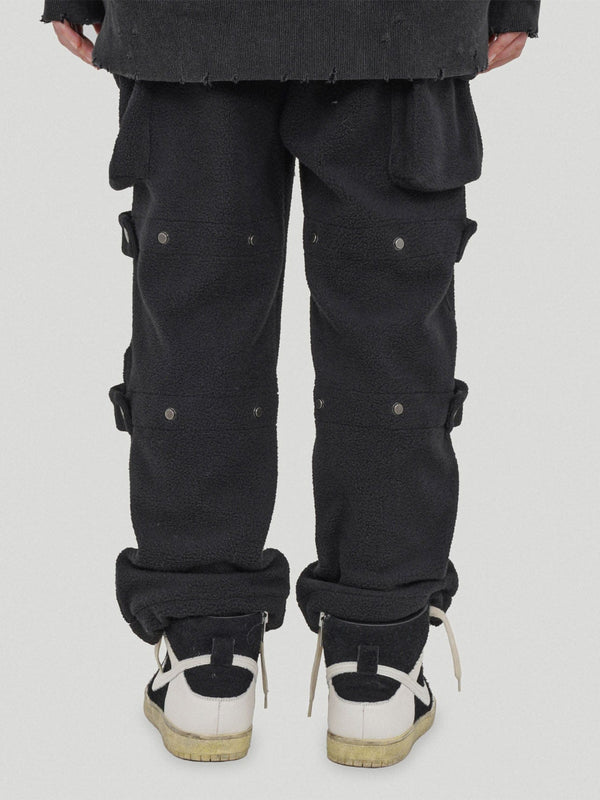 Fastener Fleece Pants