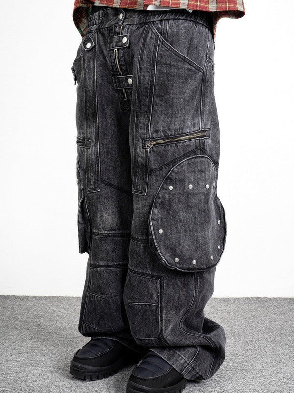 Oversized Cargo Denim
