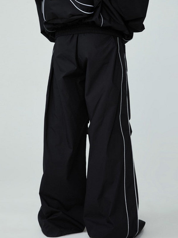 Reflective Oversized Track Pants