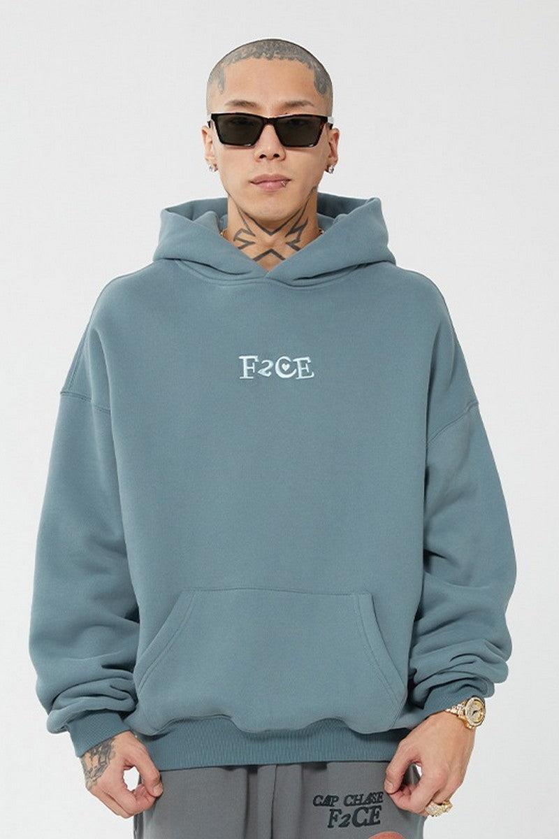 Foam Print Logo Hoodie