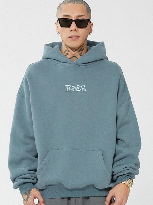 Foam Print Logo Hoodie