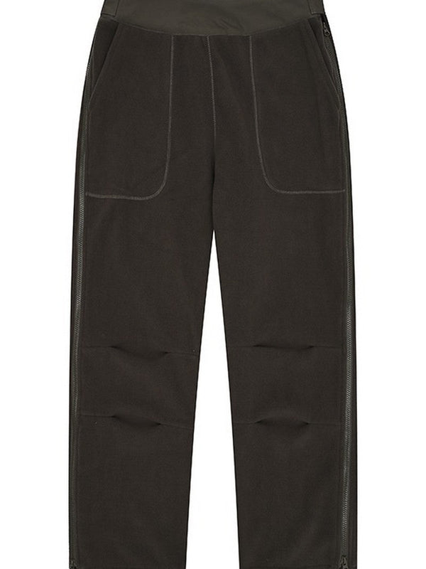 Fleece Zipper Pants