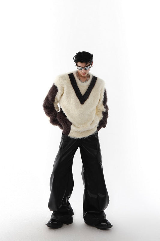 Irregular Mohair Sweater