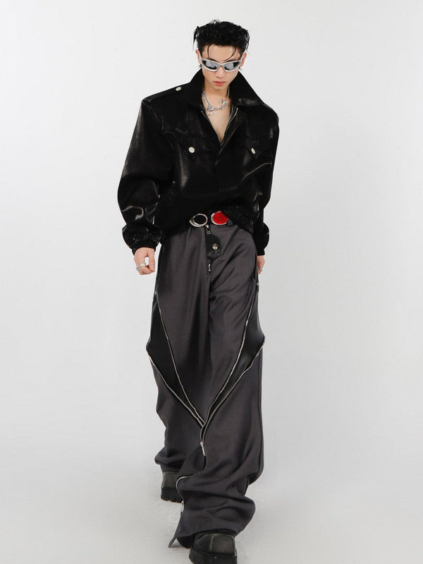 Leather Fusion Pants
