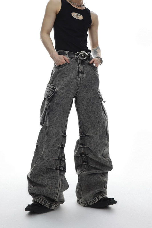 Washed West Jeans