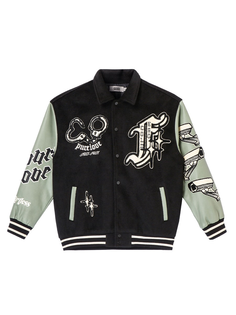 Handcuffs Varsity Jacket