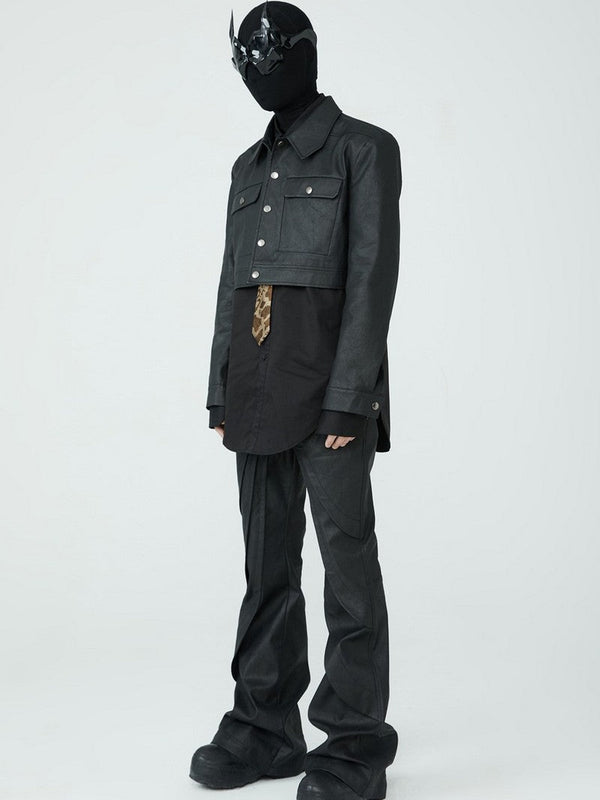 Irregular Button Up Shirt
