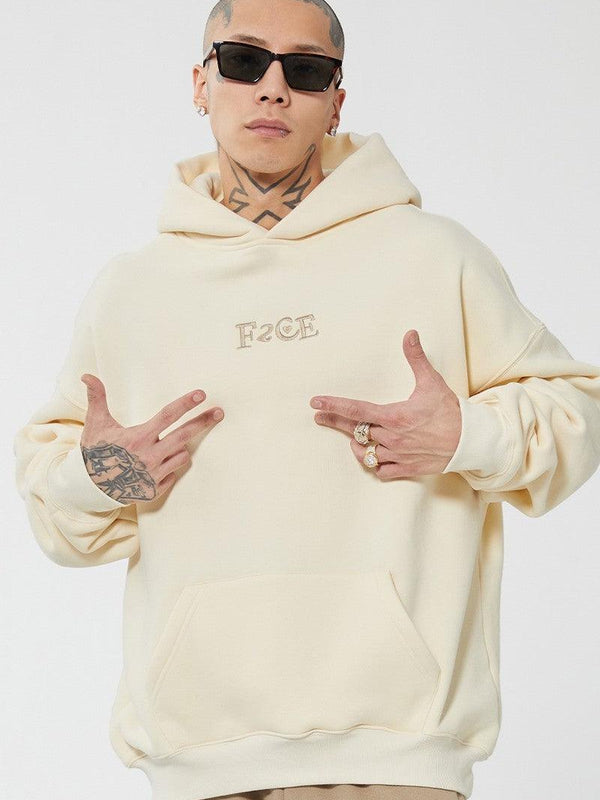 Foam Print Logo Hoodie