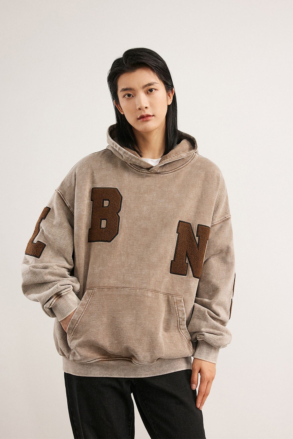 Boneless Letter Hoodie