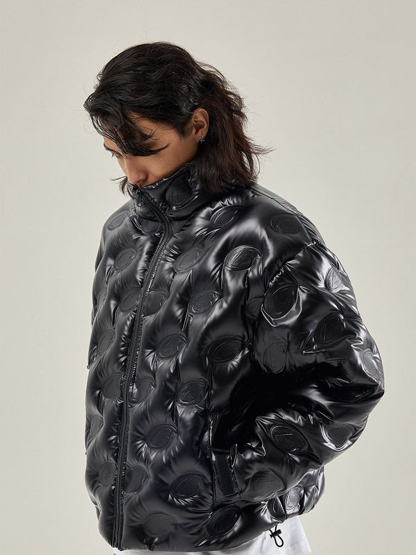 Embossed Down Jacket