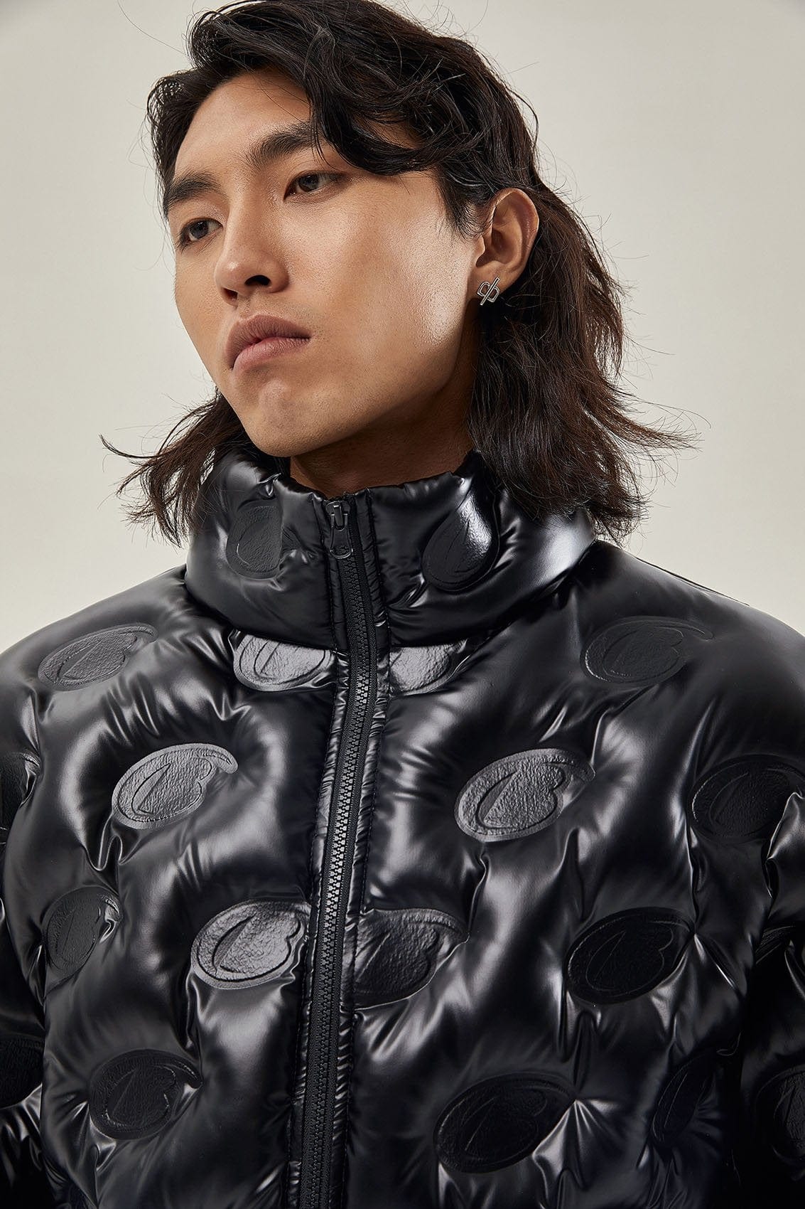 Embossed Down Jacket