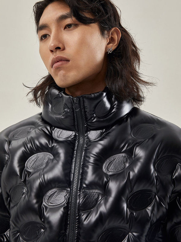 Embossed Down Jacket