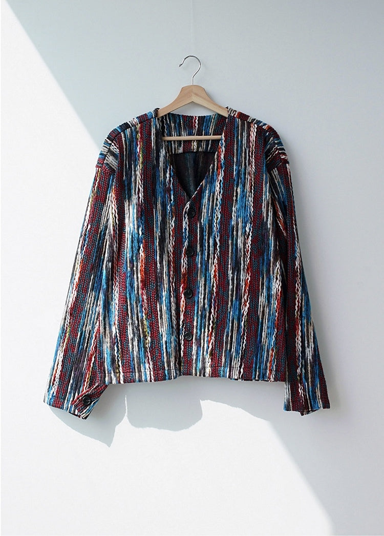 Color Striped Jacket - ASRO