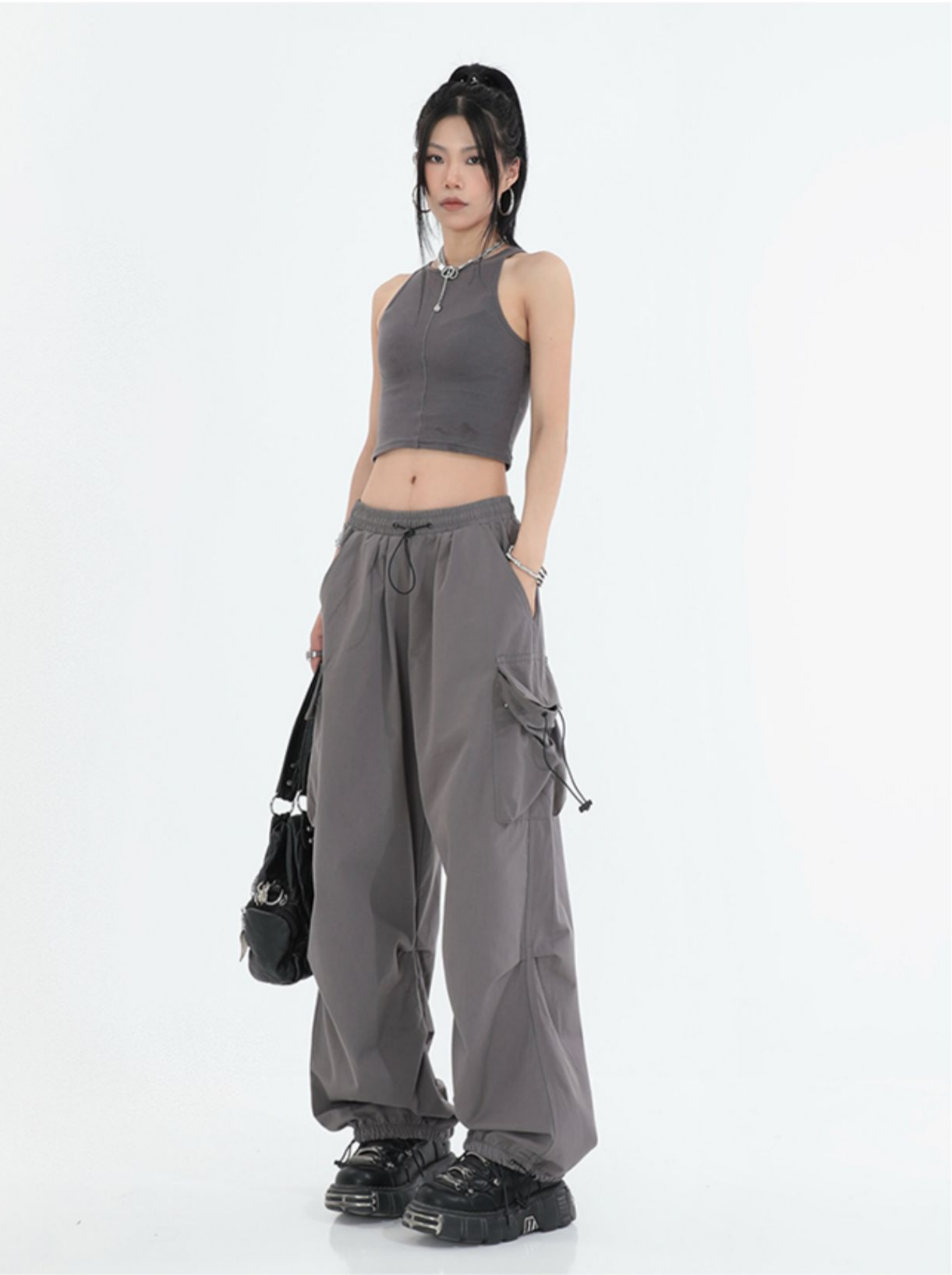 Oversized Parachute Pants - ASRO