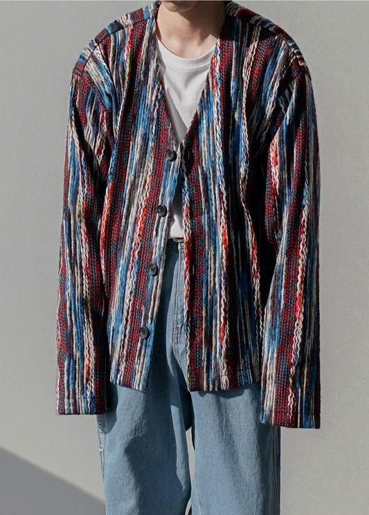 Color Striped Jacket - ASRO