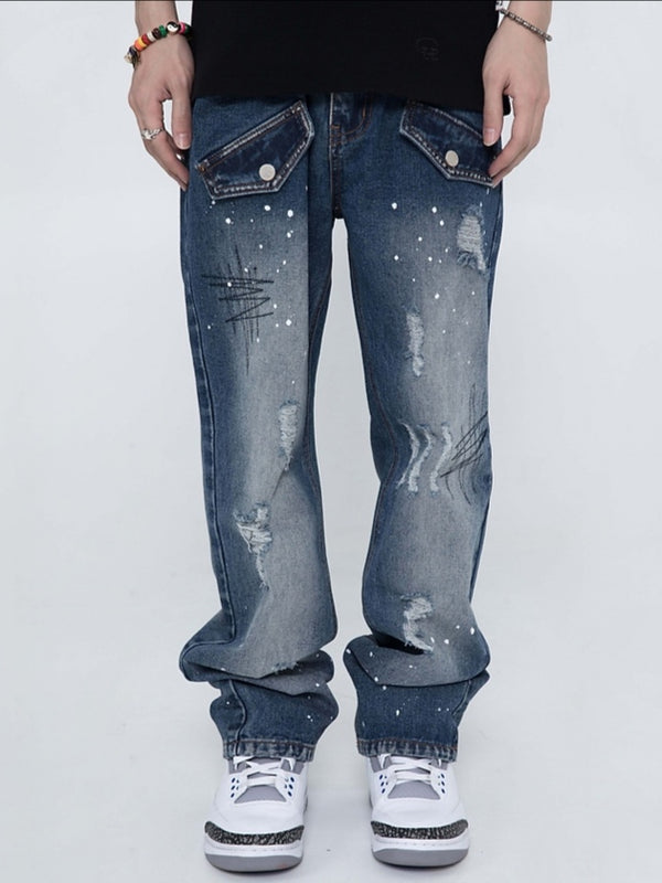Y2K Black Air Jeans - ASRO