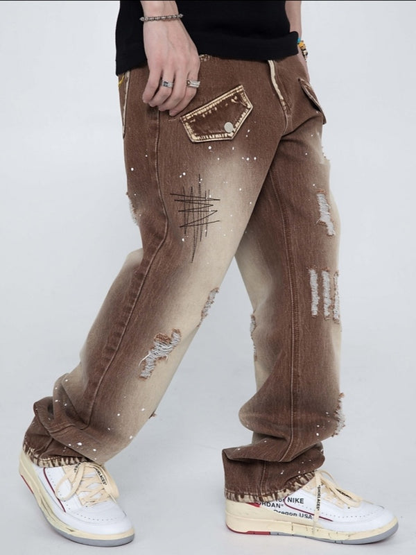 Y2K Black Air Jeans - ASRO