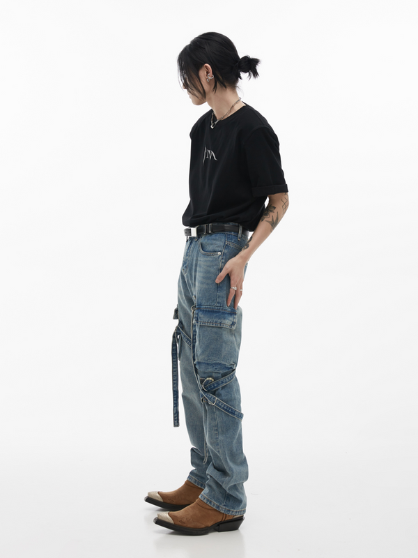 Cowboy Strap Jeans - ASRO