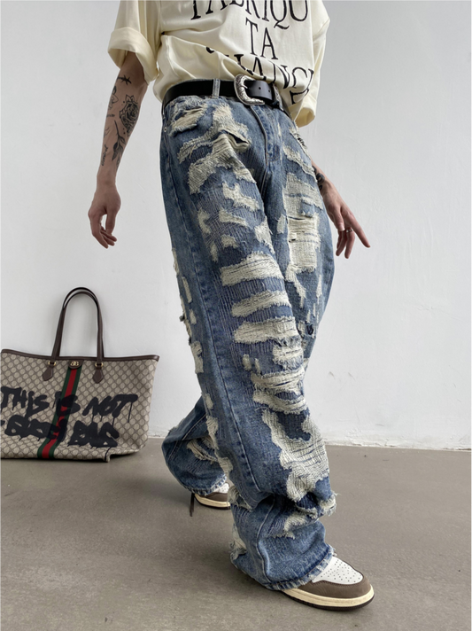 Japanese Ripped Jeans - ASRO