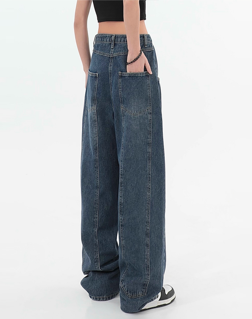 Long Pocket Jeans - ASRO