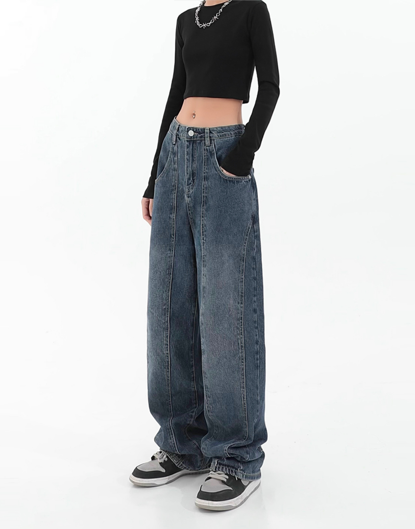 Long Pocket Jeans - ASRO