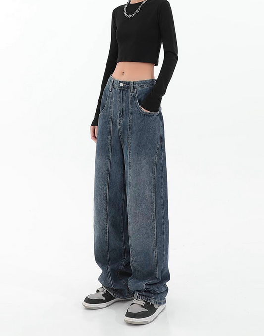 Long Pocket Jeans - ASRO