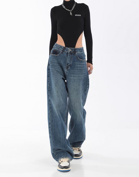 Backpocket Stitch Jeans - ASRO