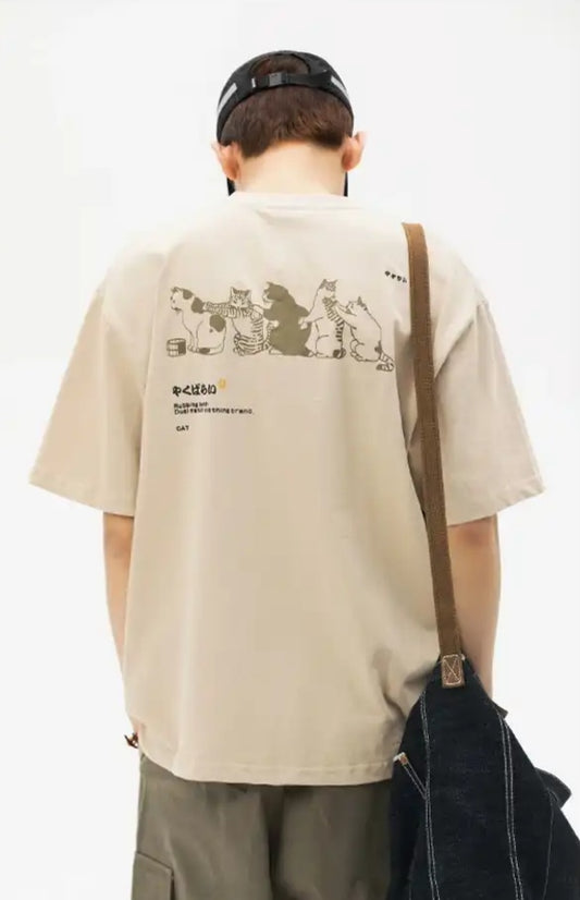 Japanese Cat T-Shirt - ASRO