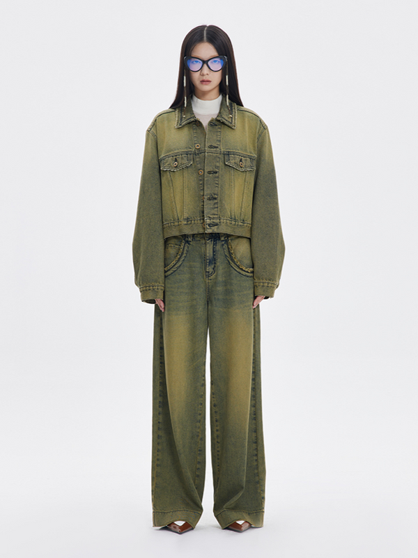The Perfect Washed Jacket & Jeans Combo - ASRO