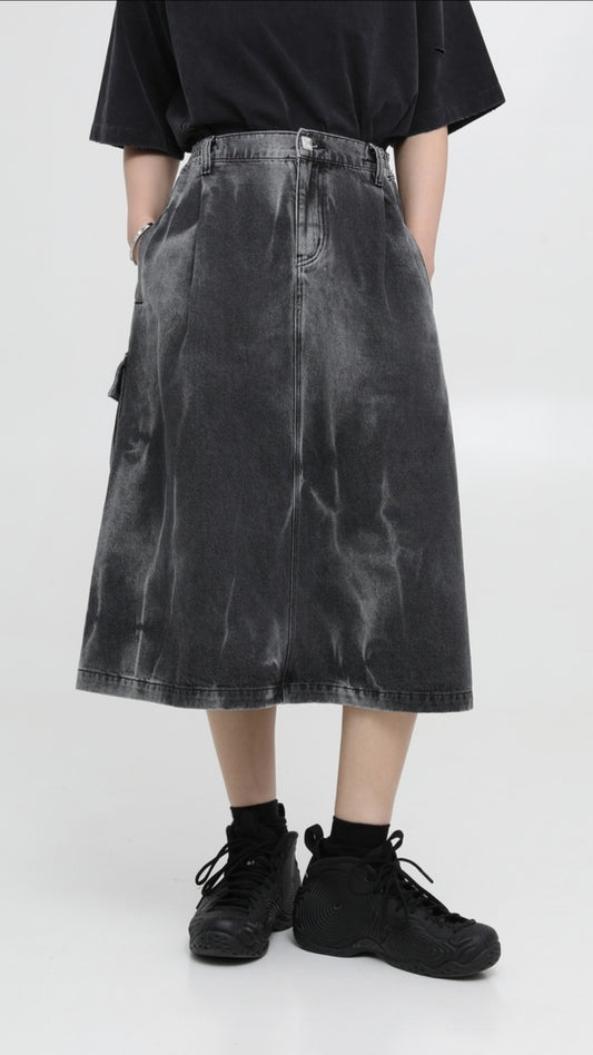 Washed Kane Skirt - ASRO