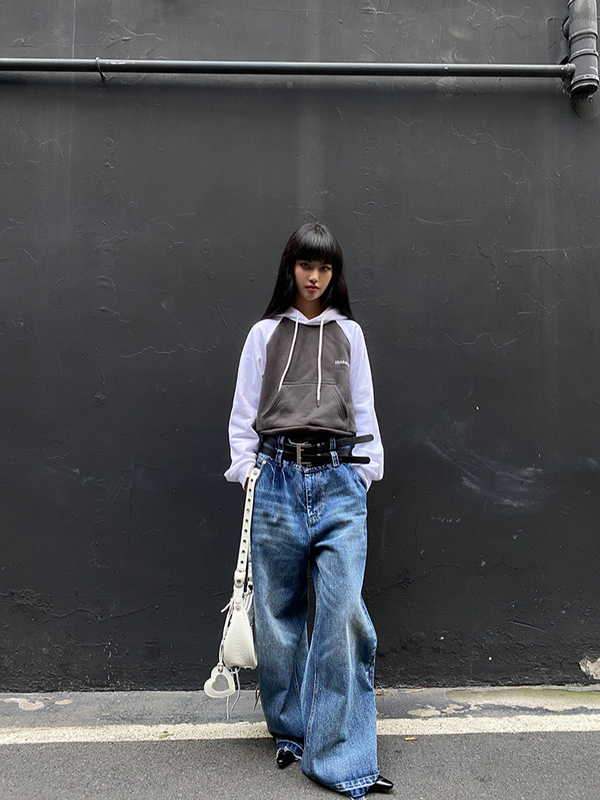 Japanese Double Belt Jeans