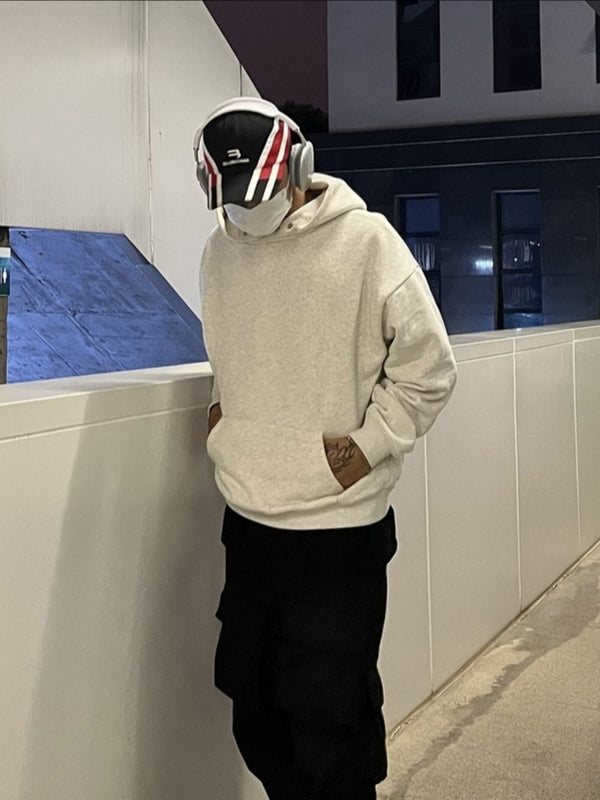 Double Button Hoodie