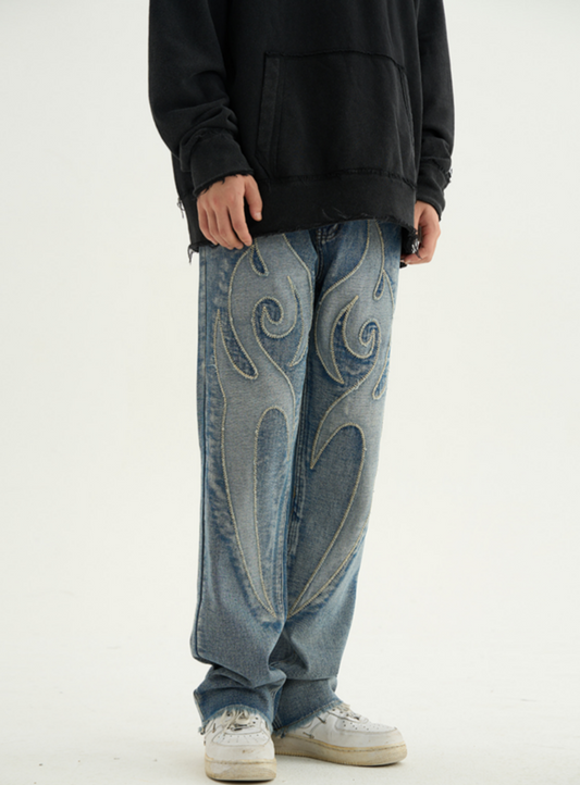 Tribal Stitch Jeans