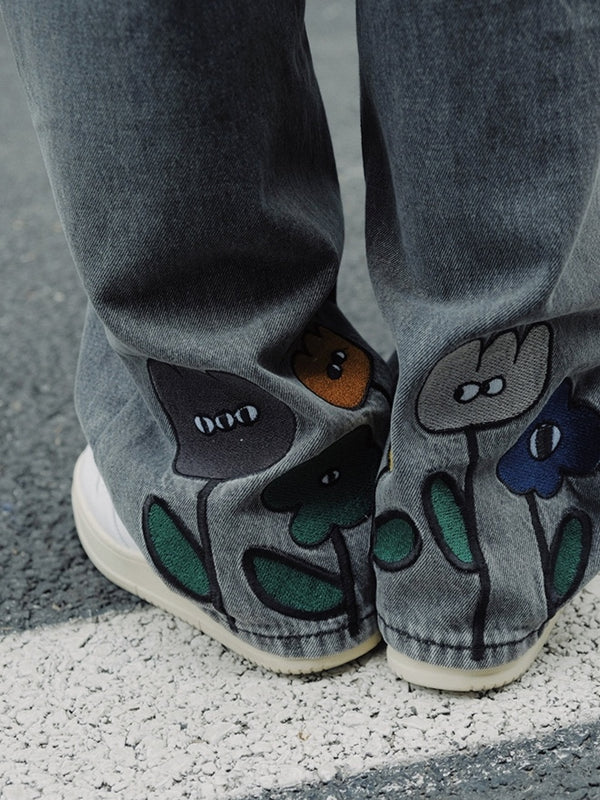 Flower Pot Jeans