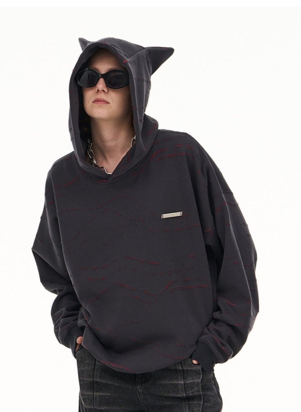 Juubi Ripped Hoodie