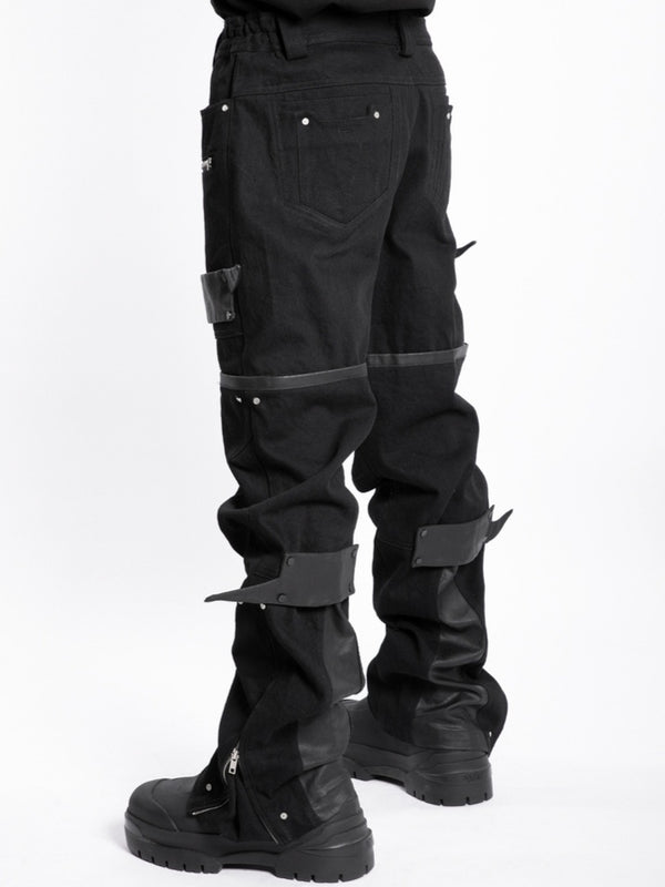 Opium Buy Leather Zipper Trousers online » | Streetwear 2025