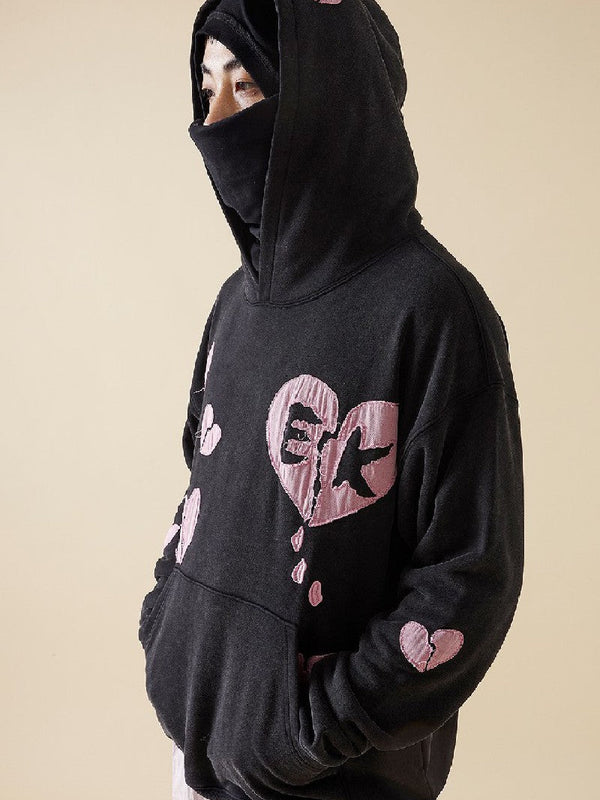 Heart Patch Hoodie